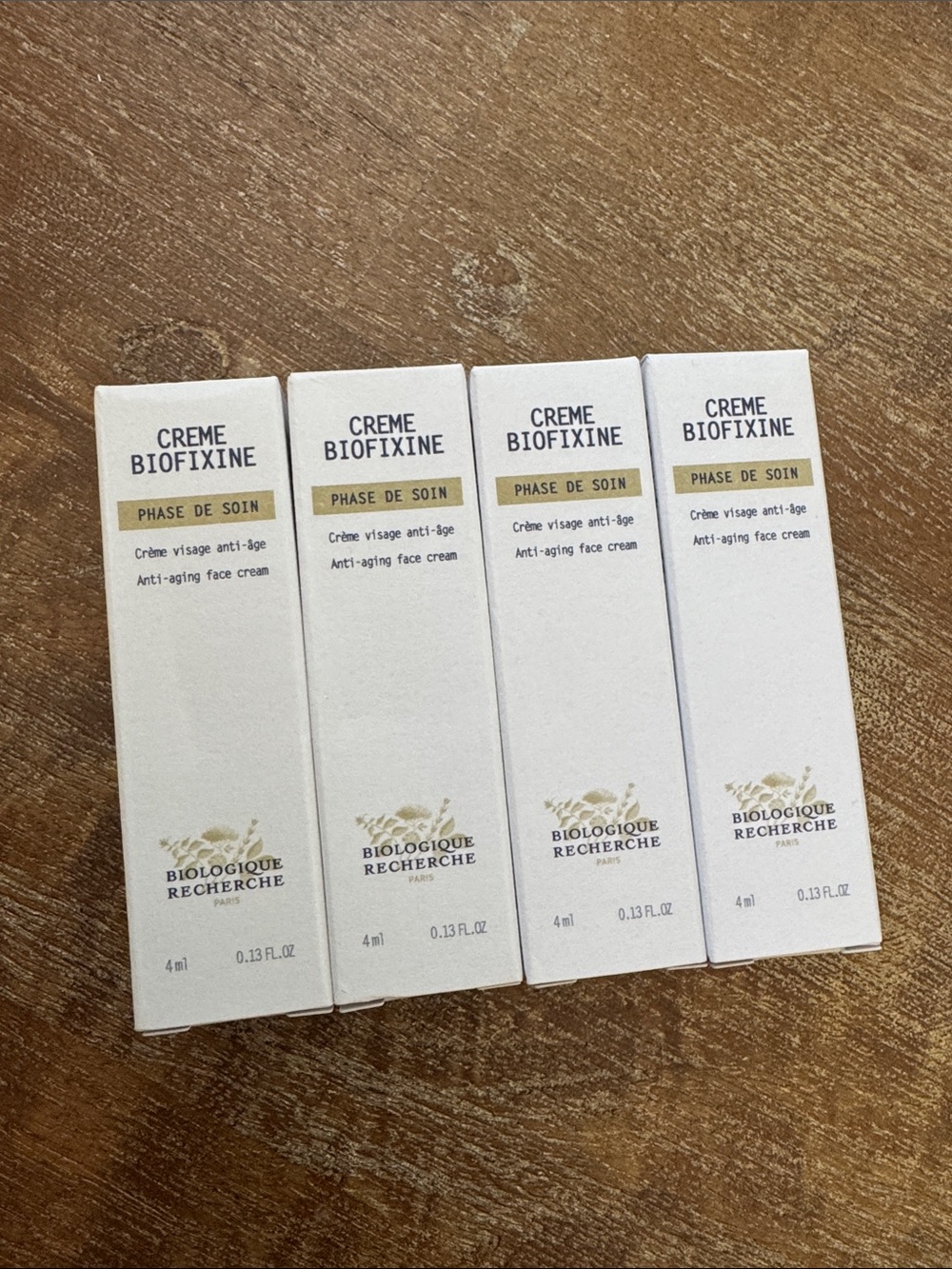 NEW Creme Biofixine for Lines and Wrinkles by Biologique Recherche set of 4